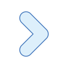 Right Arrow stock illustration