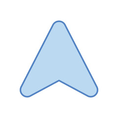 Up Arrow stock illustration