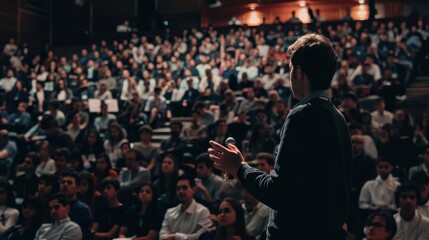 Speaker Transitions to Audience Engagement in Professional Conference Setting
