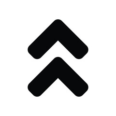 Up Arrow stock illustration