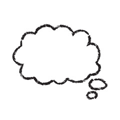 thought bubble icon. thought icon