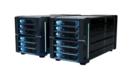 High Tech Server Racks Data Center Technology