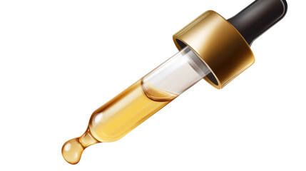 Dropper isolated on white background