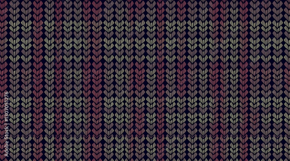 Poster textured knit fabric pattern: close-up shot of a finely textured knit fabric pattern, showcasing int