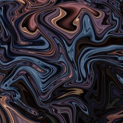 Liquid Luxury: Cosmic Marble Swirl