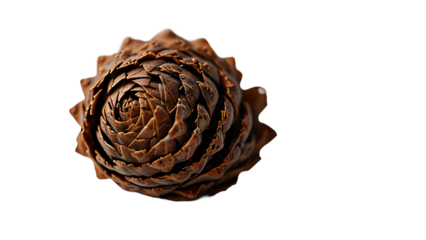pine cone isolated on white