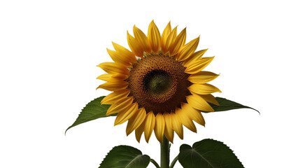sunflower flower on transparent background. purple flower on transparent background