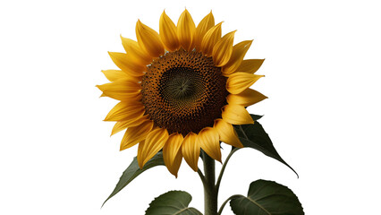 sunflower flower on transparent background. purple flower on transparent background