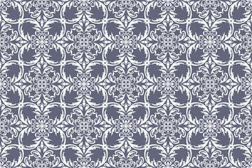 This seamless damask vector  pattern is ideal for creating elegant fabrics for upholstery, curtains, fabric pattern, luxury bedding, tablecloths, fashion garments, and decorative accessories, adding a