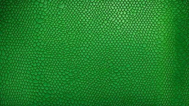 Close-up of green snake scaly texture resembling reptile skin patterns