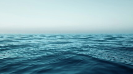 Obraz premium Cool ocean teal and navy gradient, calming and refreshing, artistic and peaceful, smooth and bright, minimal and elegant, sleek and modern