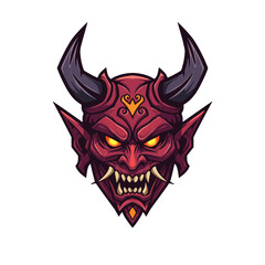 Obraz premium Demonic Warlock Head