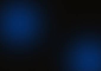 Black and dark blue smooth gradient abstract background image,Dark tone.Science or technology display concept. Metal or metallic color. spotlight in room or studio.Graphic illustration.