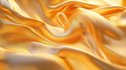 Obraz premium Rippling fabric made of glowing silk, surreal and futuristic, highly detailed and elegant, vibrant and artistic, abstract and peaceful