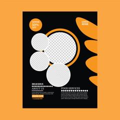 Restaurant Flyer Template 50% Off! Easy to Customize