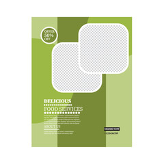 Restaurant Flyer Template 50% Off! Easy to Customize