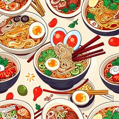 A Delicious Collection of Ramen Bowls