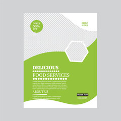 Restaurant Flyer Template 50% Off! Easy to Customize