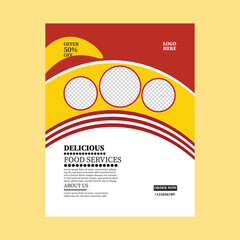 Restaurant Flyer Template 50% Off! Easy to Customize