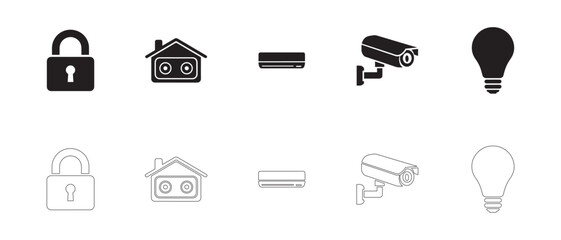Cybersecurity and Privacy Icons set. Editable vector icon. Perfect for web and app interfaces, presentations, info graphics, etc. 
