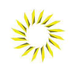 sun vector illustration