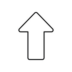 Up Arrow stock illustration