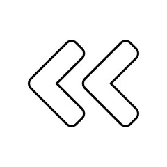 Fototapeta premium Left Arrow stock illustration