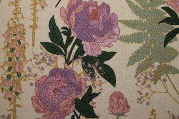 vintage background with flowers