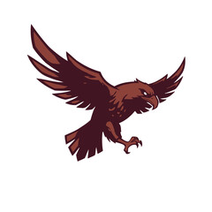 Obraz premium Fierce Eagle Logo