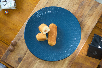 mushrooms on a cutting board