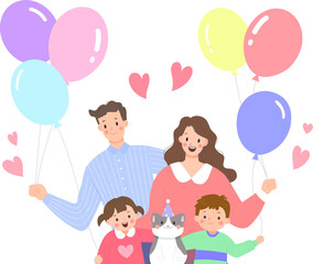 5월 행복한 가족의 가정의 달