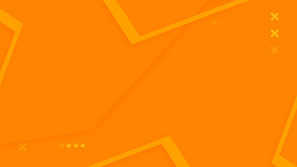 Orange yellow dynamic creative background. Abstract geometric modern illustration. Business funny childish layout cover. Full color gradient orange template zigzag design. Red sunny kids trendy banner