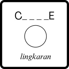 Coloring Shapes Flashcards for Kid - circle (5)