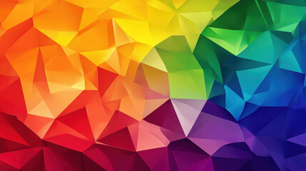 Obraz premium Dreamy Rainbow Aesthetic – Sky & Abstract Colorful Designs
