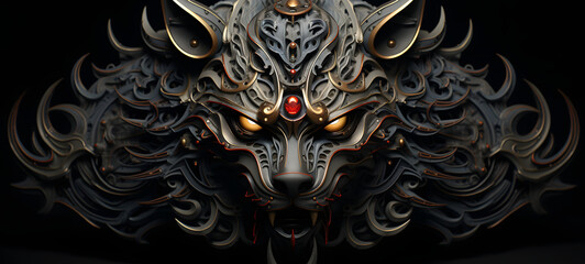 quilling paper lycan, ai generative