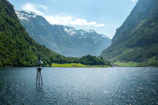 Fjord valley in Norway