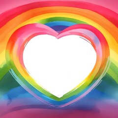 Obraz premium Pride Month LGBTQ+ rainbow background