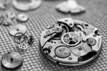 Mechanical watch repair, watchmaker's workshop
