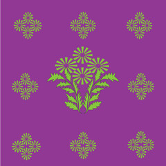 seamless floral pattern, bunch of flower