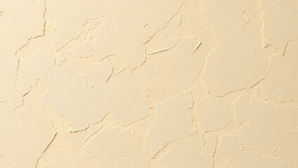 Wallpaper with a deep creamy and warm spring papier-mâché texture on a plaster background, elegant style, exquisite details, bright cream shades