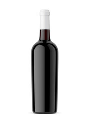Wine bottle mockup