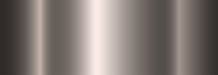 Silver metallic gradient. Metallic polished glossy abstract background.