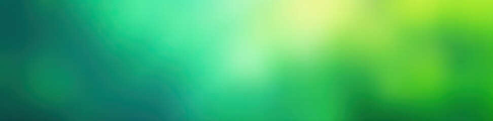 Soft focus effect with blue and green gradient, hues, natural scenery