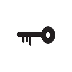 key logo icon illustration flat
