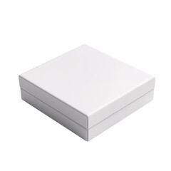 A white box with a lid is shown against a plain background.