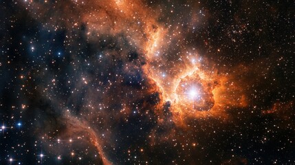 Explosive Starburst in Cosmic Galaxy with Radiant Light Bursts