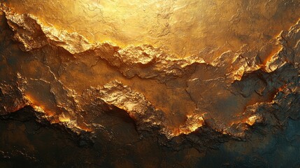 Golden Mountain Range Texture