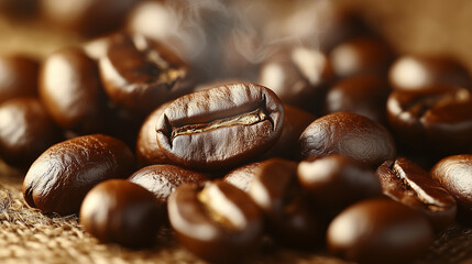 Fototapeta premium It's a surreal image of premium coffee 