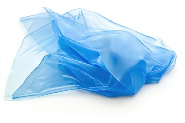 Fototapeta premium High quality plastic sheeting with realistic lighting on a clean white background