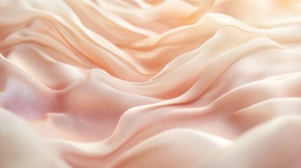 Obraz premium Soft abstract gradient with light beige and pink hues, gently blending, evoking a calm and peaceful aesthetic